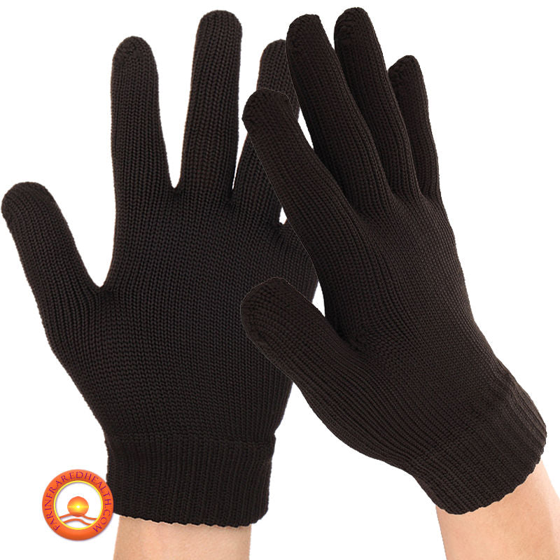 FULL FINGERTIP STRETCHY KNIT Far Infrared Therapy Gloves